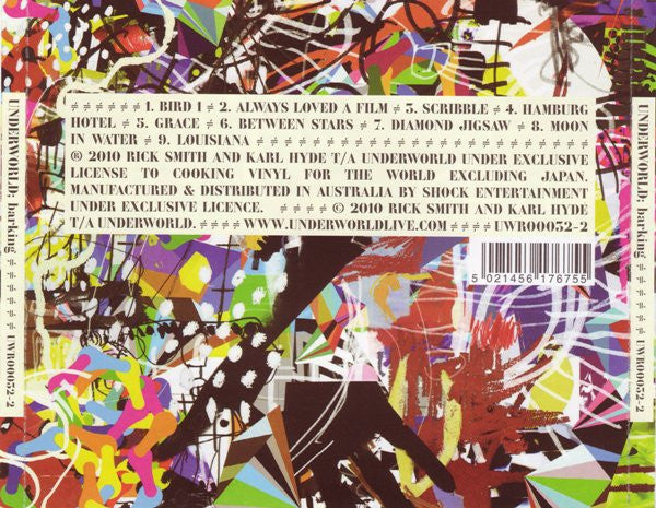 Underworld : Barking (CD, Album)
