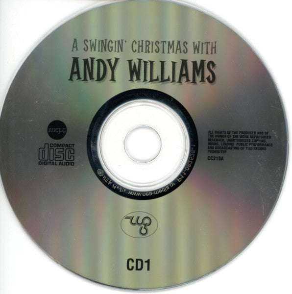 Andy Williams, The Williams Brothers (3) : A Swingin' Christmas With Andy Williams (2xCD, Comp)