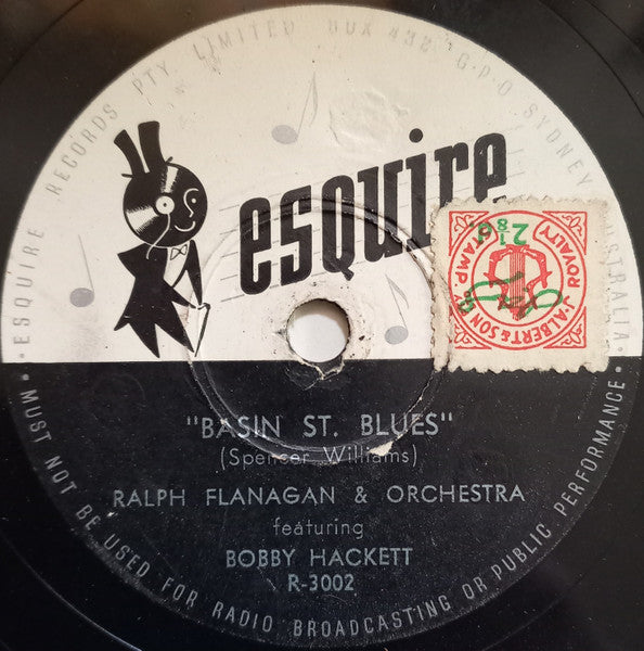 Ralph Flanagan And His Orchestra, Bobby Hackett : St. Louis Blues / Basin St. Blues (Shellac, 10")
