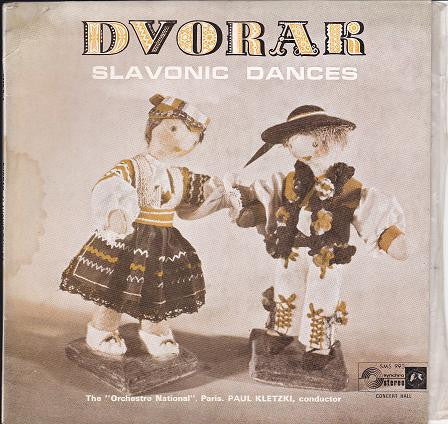 Antonín Dvořák : Slavonic Dances (7", EP)