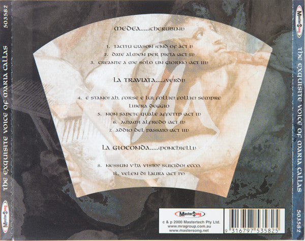 Maria Callas : The Exquisite Voice Of Maria Callas (CD, Comp)