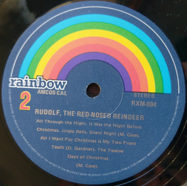 The Peppermint Kandy Kids : Rudolph The Red Nosed Reindeer (LP, Album)