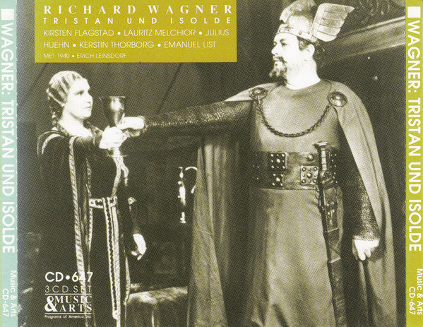 Richard Wagner, Kirsten Flagstad, Lauritz Melchior, Julius Huehn, Kerstin Thorborg, Emanuel List, Erich Leinsdorf : Tristan Und Isolde, Met 1940 (3xCD, Mono, AAD)