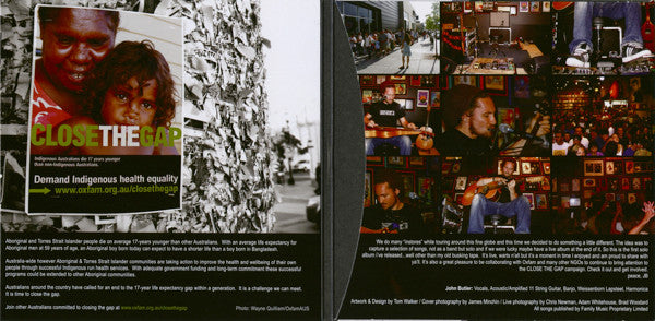 John Butler (2) : One Small Step... Live & Solo (CD, Album, Dig)
