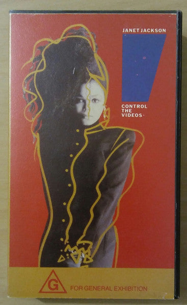 Janet Jackson : Control (The Videos) (VHS, PAL)
