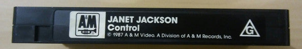 Janet Jackson : Control (The Videos) (VHS, PAL)