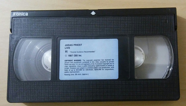 Judas Priest : Priest... Live! (VHS, PAL)