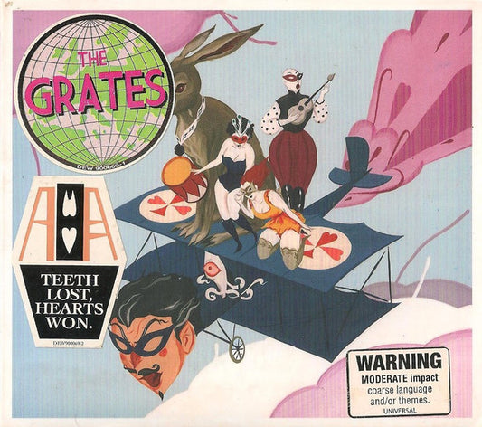 The Grates : Teeth Lost, Hearts Won. (CD, Album, Dig)