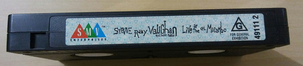 Stevie Ray Vaughan & Double Trouble : Live At The El Mocambo (VHS, PAL)