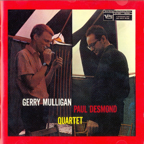 Gerry Mulligan • Paul Desmond Quartet* : Gerry Mulligan • Paul Desmond Quartet (CD, Album, RE, RM)