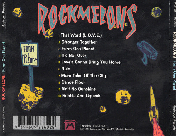 Rockmelons* : Form One Planet (CD, Album)