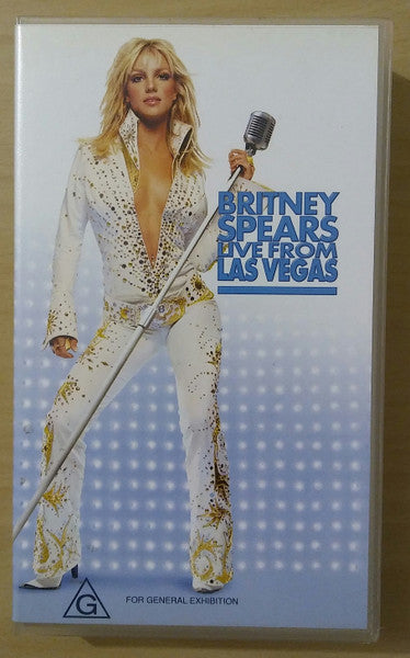 Britney Spears : Live From Las Vegas (VHS, PAL)