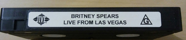 Britney Spears : Live From Las Vegas (VHS, PAL)