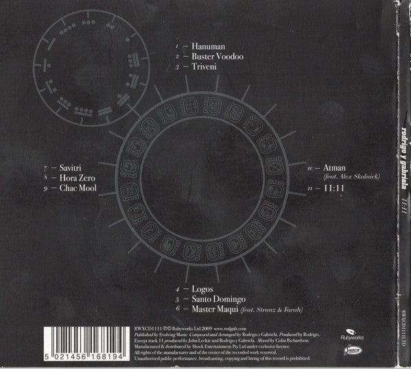 Rodrigo Y Gabriela : 11:11 (CD, Album, Ltd + DVD-V)