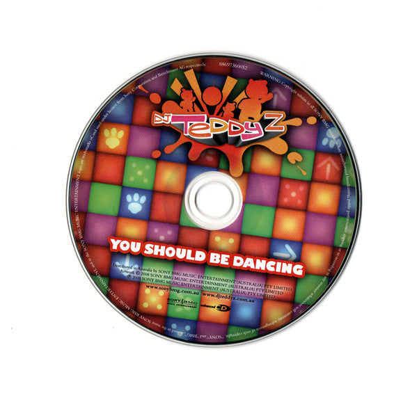 DJ Teddy Z : You Should Be Dancing (CD, Single, Enh)