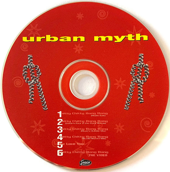 Urban Myth : Chitty Chitty Bang Bang (CD, Maxi, Enh, Promo)