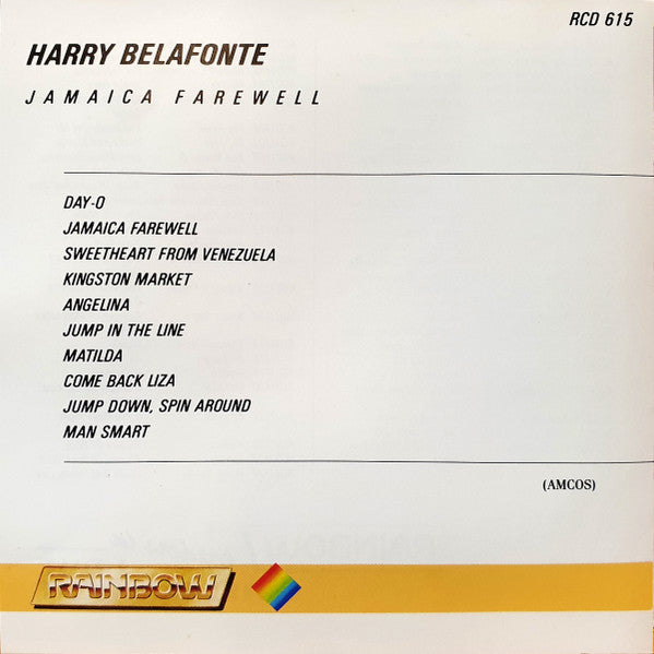 Harry Belafonte : Jamaica Farewell (CD, Comp)