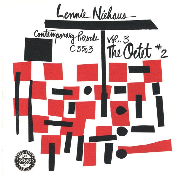 Lennie Niehaus : Vol. 3: The Octet #2 (CD, Album, Mono, Ltd, RE, RM)