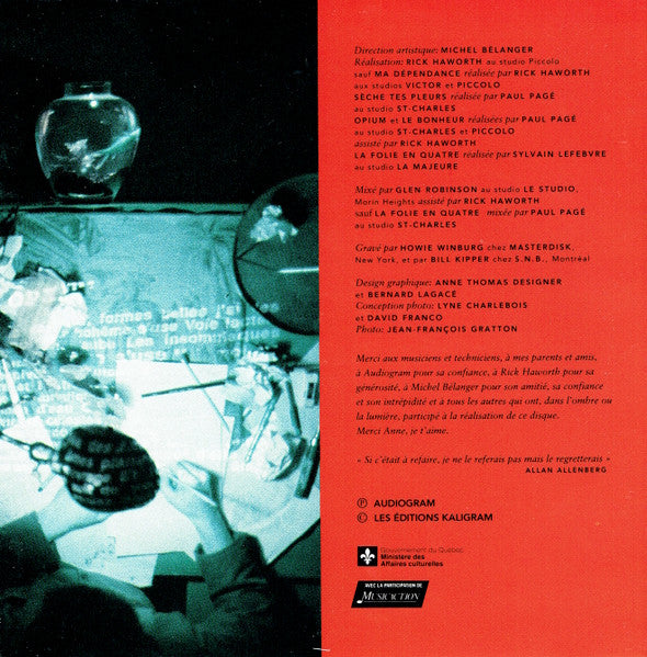Daniel Bélanger : Les Insomniaques S'amusent (CD, Album, RP)