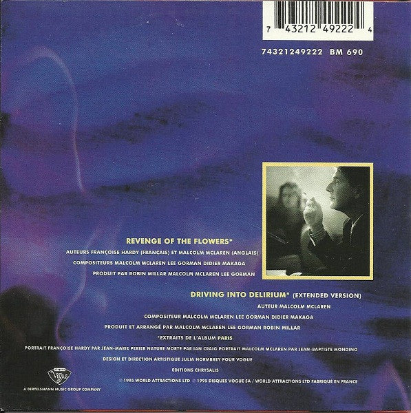 Françoise Hardy & Malcolm McLaren : Revenge Of The Flowers (CD, Single)