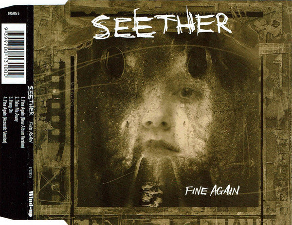 Seether : Fine Again (CD, Maxi, Enh)
