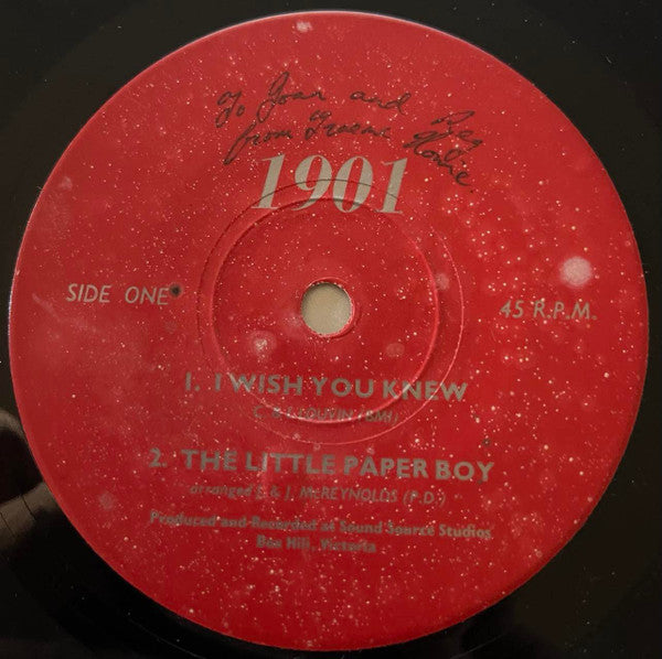 1901 : I Wish You Knew (7", EP)