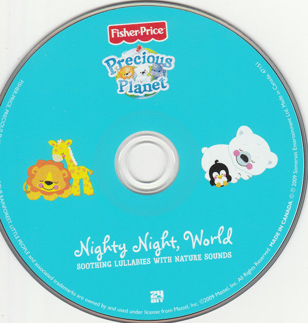 Unknown Artist : Nighty Night, World Soothing Lullabies With Nature Sounds (CD, Album, 24 )