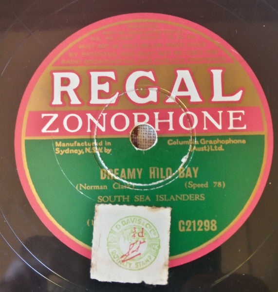South Sea Islanders : Dreamy Hilo Bay / The Call Of Aloha (Shellac, 10", RE)