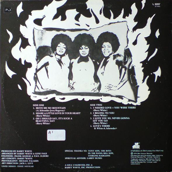 Love Unlimited : In Heat (LP, Album)