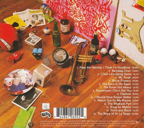 Yo La Tengo : I Am Not Afraid Of You And I Will Beat Your Ass (CD, Album)