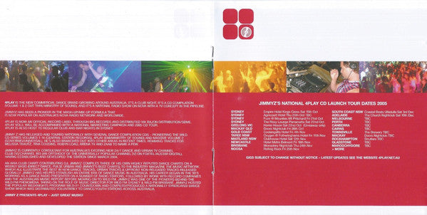 Various : Jimmy Z Presents... 4Play Volume 3 (2xCD, Album, Comp)