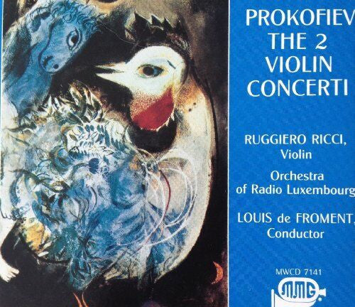 Sergei Prokofiev : The 2 Violin Concerti (CD, RM, Fol)