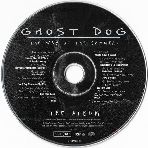 Various : Ghost Dog: The Way Of The Samurai - The Album (CD, Album)