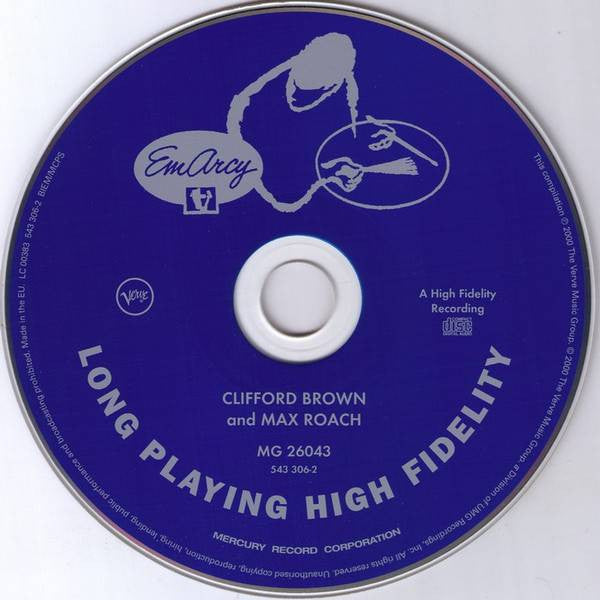 Clifford Brown And Max Roach : Clifford Brown And Max Roach (CD, Album, RE, RM, Dig)