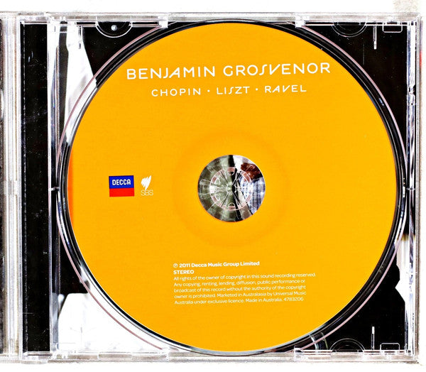 Benjamin Grosvenor, Chopin*, Liszt*, Ravel* : Untitled (CD, Album)