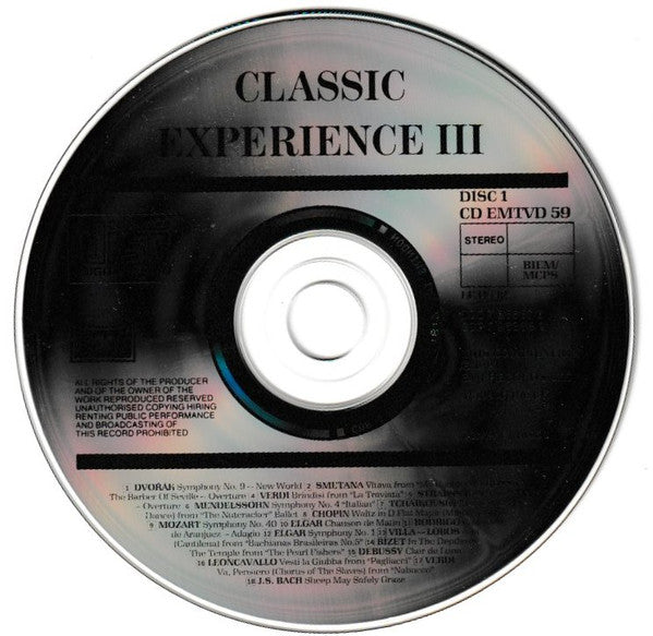 Various : Classic Experience III (2xCD, Comp)