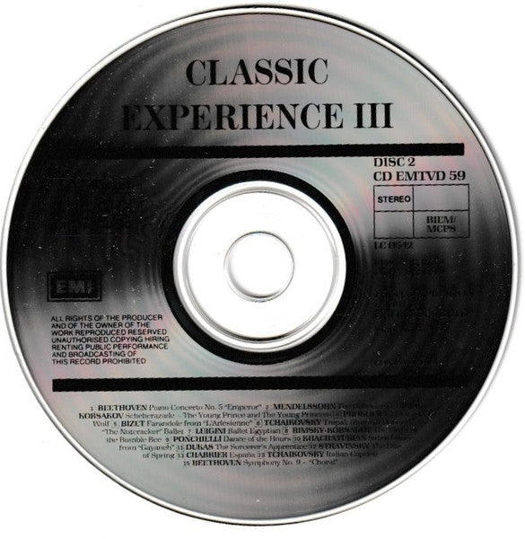 Various : Classic Experience III (2xCD, Comp)