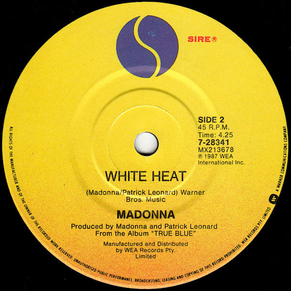 Madonna : Who's That Girl (7", Single)