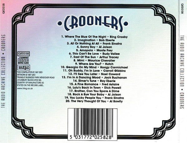 Various : The Audio Archive Collection - Crooners (CD, Comp)