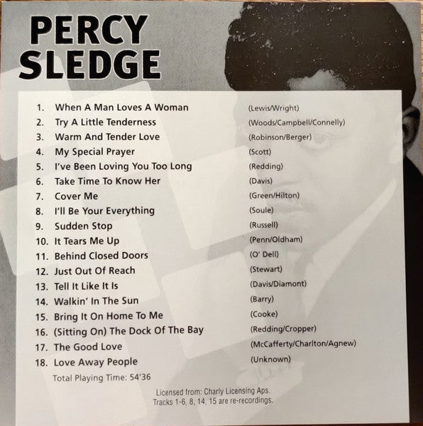 Percy Sledge : When A Man Loves A Woman (CD, Comp)