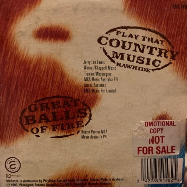 The Fargone Beauties : Play That Country Music (Rawhide) (CD, Single)