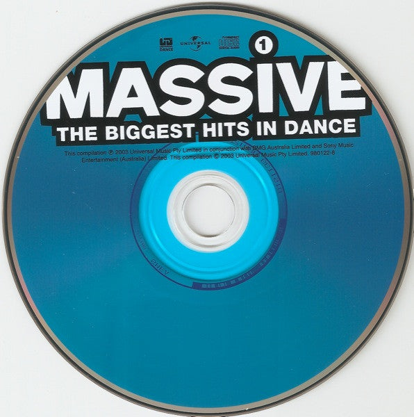 Various : Massive The Biggest Hits In Dance (2xCD, Comp, Mixed)