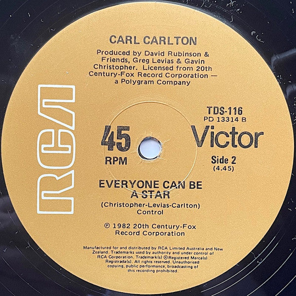 Carl Carlton : Baby, I Need Your Loving / Everyone Can Be A Star (12", Single)