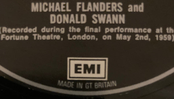 Flanders & Swann : At The Drop Of A Hat (LP, Album, RE)