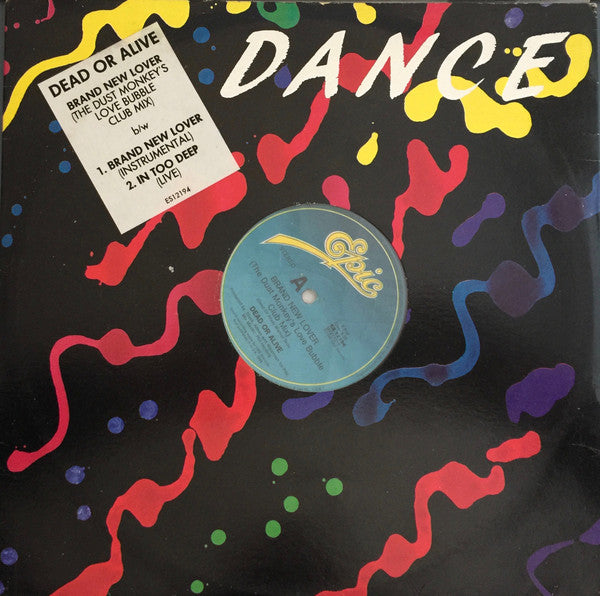 Dead Or Alive : Brand New Lover (The Dust Monkey's Love Bubble Club Mix) (12")