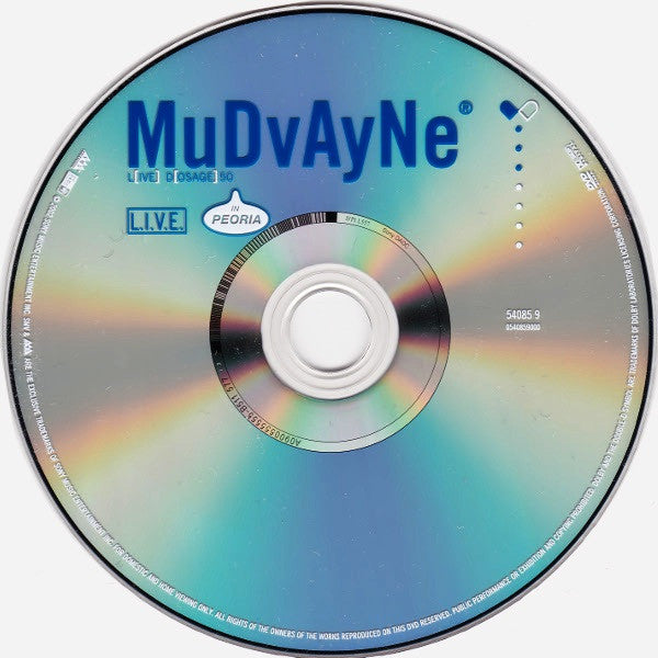 Mudvayne : L[ive] D[osage] 50 (L.I.V.E. In Peoria) (DVD-V, Multichannel, PAL)