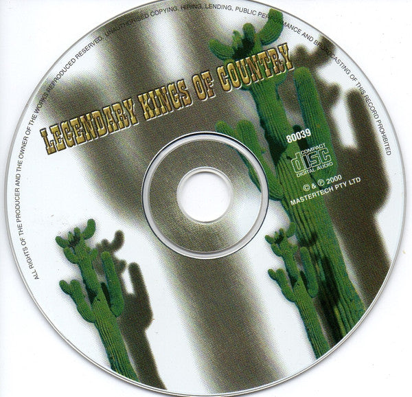 Various : Legendary Kings Of Country (CD, Comp)