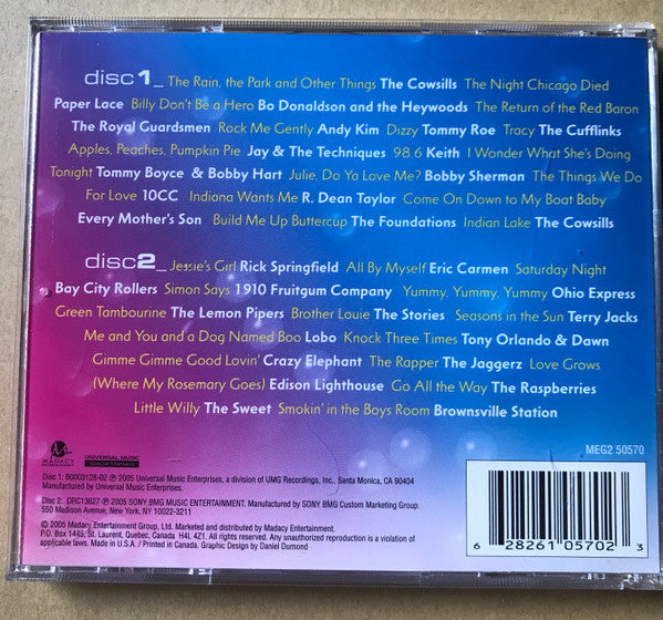 Various : Vintage Pop (2xCD, Album, Comp)