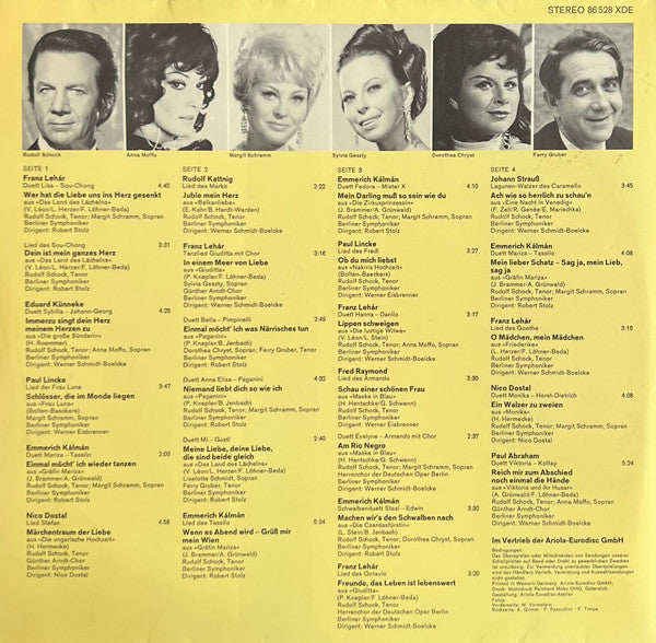 Various : Dein Ist Mein Ganzes Herz (2xLP, Comp)