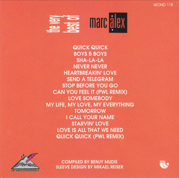 MarcAlex : The Very Best Of (CD, Comp)